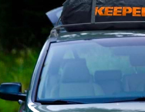 Keeper Brand on vehicle